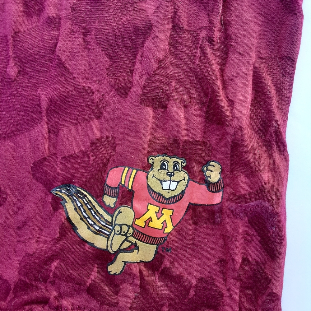 Womens University of Minnesota V Neck TShirt~Sz M - Picture 2 of 7